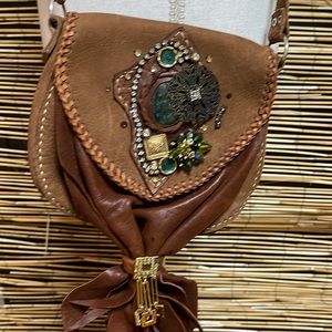 Unique designer bag! Custom made boho chic one of a kind
